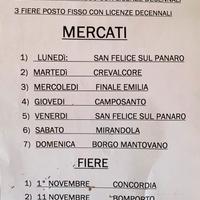 Mercati e fiere
