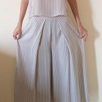 Completo canotta e pantalone a righe