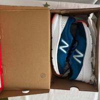 Scarpe Nuove New Balance 411 v2 blu blue T 43