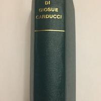 Libro antico Prose di Giosuè Carducci 1909