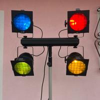 Luci X-ligth fari professionali con flight case DJ