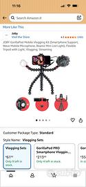 Joby gorillapod vlog kit