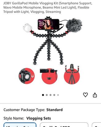 Joby gorillapod vlog kit