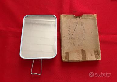 Specchio Vintage da viaggio/barba anni 60/70