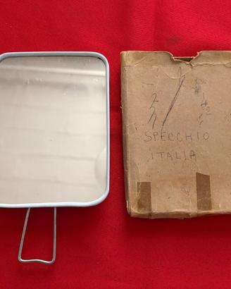 Specchio Vintage da viaggio/barba anni 60/70