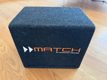 SUBWOOFER - Match PP 7E-D Box compatto Plug & Play
