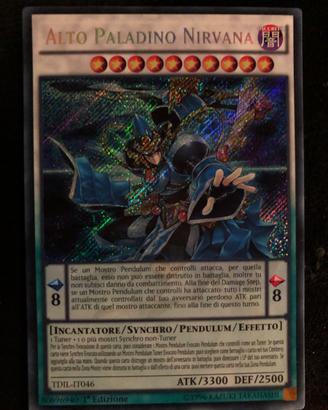 Yugioh alto paladino nirvana tdil it046 segreta 1ª
