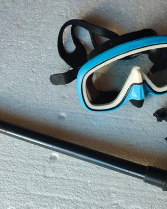 Set Vintage Sub Maschera Francis Civetta