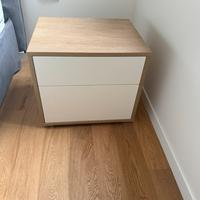 Comodini in legno rovere