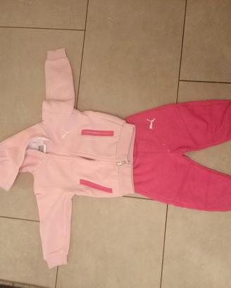 Tuta Puma bambina 4/6 mesi 
