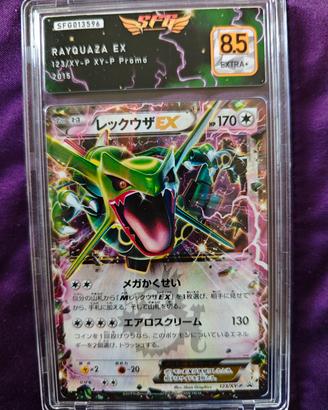 Rayquaza EX 123/XY-P Promo JPN 2015 - Gradata 