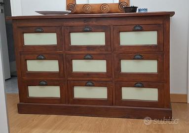 Mobile/cassettiera legno Noce