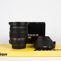 Sigma 17-50mm f2.8 EX DC OS HSM Nikon USATO GARANT