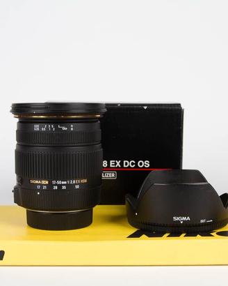 Sigma 17-50mm f2.8 EX DC OS HSM Nikon USATO GARANT