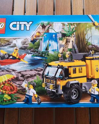 LEGO CITY 60160 LABORATORIO MOBILE NELLA GIUNGLA