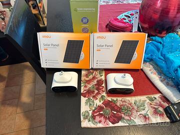 Imou cell con pannello dedicati