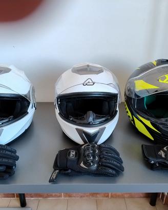 caschi e accessori moto