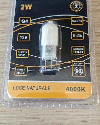 Lampadina G4 12V 2W 4000K