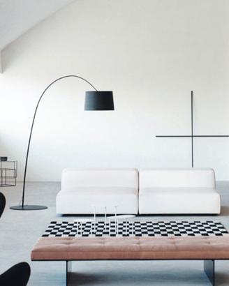 lampada da terra foscarini twiggy nera