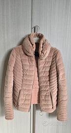 Piumino in velluto corto Guess rosa chiaro tg.S