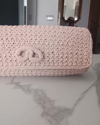 Borsa artigianale in crochet