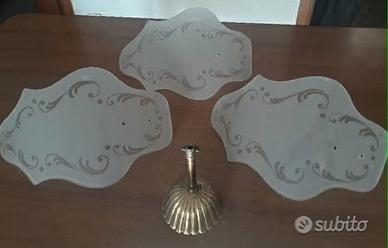 particolari di lampadari vintage