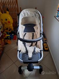 trio più lettino campeggio