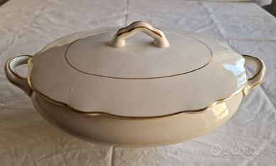 Zuppiera Richard Ginori + 2 vassoi Colditz