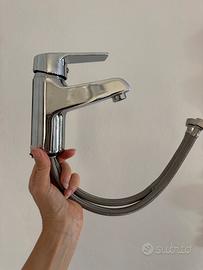 Miscelatore lavabo cromato nuovo
