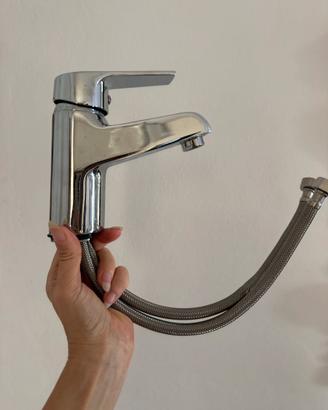 Miscelatore lavabo cromato nuovo