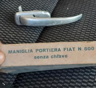 Maniglia esterna-interna portiera fiat 500D-N-F-L
