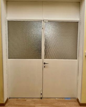 Porta interno in acciaio e vetro - 180x200cm
