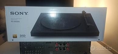 Sony turntable giradischi PS-HX500