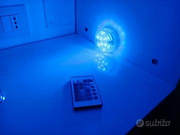 Mini luce colorata con telecomando