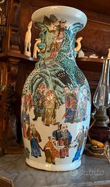 Coppia di vasi cinesi in ceramica antica