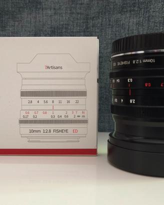 7artisans 10mm F2.8 Fisheye per Nikon Z