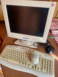 Monitor e tastiera wireless Logitech