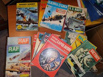  fumetti di guerra misti anni '70