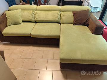Divano Angolare (a L) C4 Salotti Sfoderabile - 250