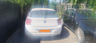 stop bmw. cofano bmw