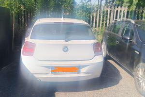 stop bmw. cofano bmw