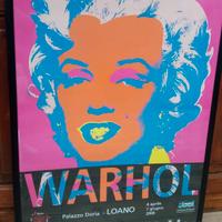 stampa grande Marilyn Monroe mostra Andy Warhol 