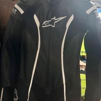 TUTA ALPINESTAR MISSILE V2 TG.42 -BLACK/WHITE