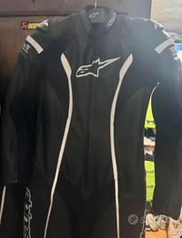 TUTA ALPINESTAR MISSILE V2 TG.42 -BLACK/WHITE