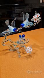 piccola scultura in vetro di Murano