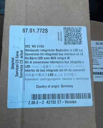Kit barre led forno rational