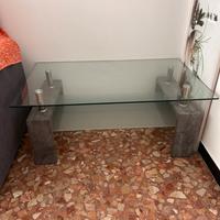 Tavolino in vetro nuovo