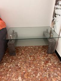 Tavolino in vetro nuovo