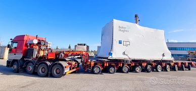 Semirimorchio eccezionale modulare