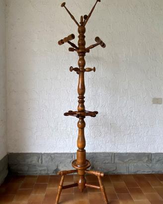 Attaccapanni vintage in legno